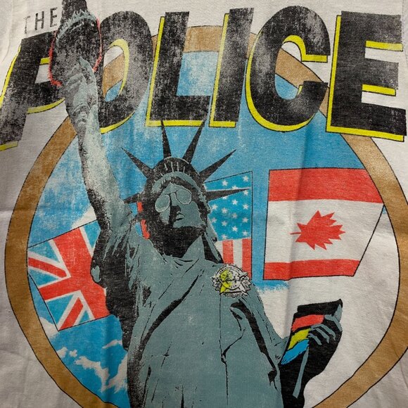 The Police North American Tour Rock Band T-Shirt Small - Picture 2 of 4